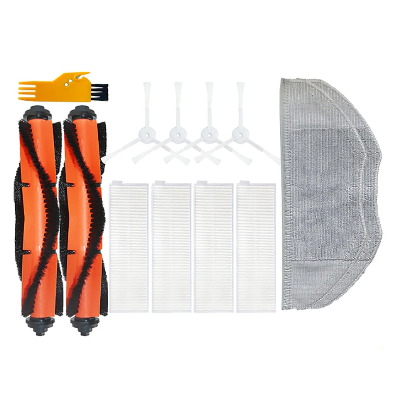 13PCS Main Brushes Side Brush Filters Cleaning Rag Mop Cloths for Xiaomi Mijia G1 Robot Vacuum Cleaner Accessories
13PCS Main Brushes Side Brush Filters Cleaning Rag Mop Cloths for Xiaomi Mijia G1 Robot Vacuum Cleaner Accessories