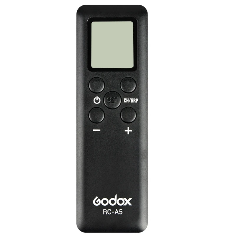 Godox пульт дистанционного управления Rc-A5 для Светодиодная лампа для видеосъемки светильник Sl-60W Sl-100W Sl-150W Sl-200W Ledp260C Led500 Led1000 Led500Lrc
Godox пульт дистанционного управления Rc-A5 для Светодиодная лампа для видеосъемки светильник Sl-60W Sl-100W Sl-150W Sl-200W Ledp260C Led500 Led1000 Led500Lrc