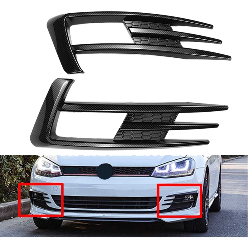 ABS Car Front Fog Lamp Eyebrow Wind Knife Cover Trim For Golf MK7 2014-2017 Fog Light Eyebrow Eye Lid 
ABS Car Front Fog Lamp Eyebrow Wind Knife Cover Trim For Golf MK7 2014-2017 Fog Light Eyebrow Eye Lid