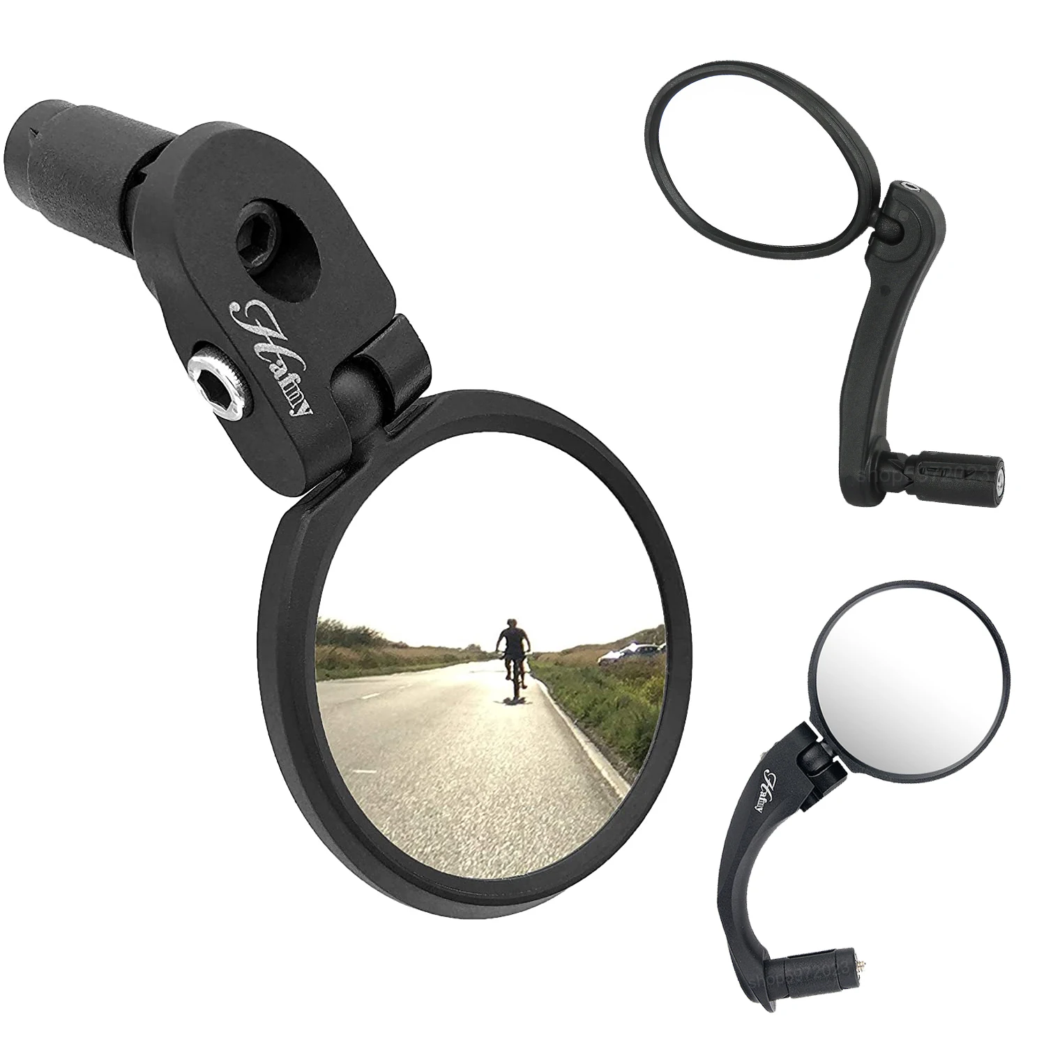 Bike Mirrors Adjustable Rotatable Handlebar Mirror Bicycle Accessories Safe Rearview Mirror Wide Angle for Racing, Road,Mountain
Bike Mirrors Adjustable Rotatable Handlebar Mirror Bicycle Accessories Safe Rearview Mirror Wide Angle for Racing, Road,Mountain