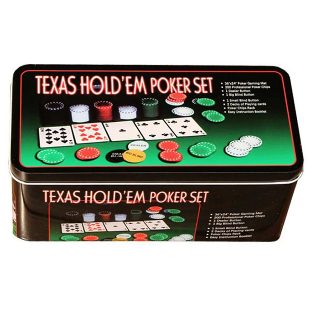 200pcs Poker Chips 21 Point Set with Iron Box Tablecloth Code and Poker Chess Entertainment Casual Game Casino Essentials
200pcs Poker Chips 21 Point Set with Iron Box Tablecloth Code and Poker Chess Entertainment Casual Game Casino Essentials