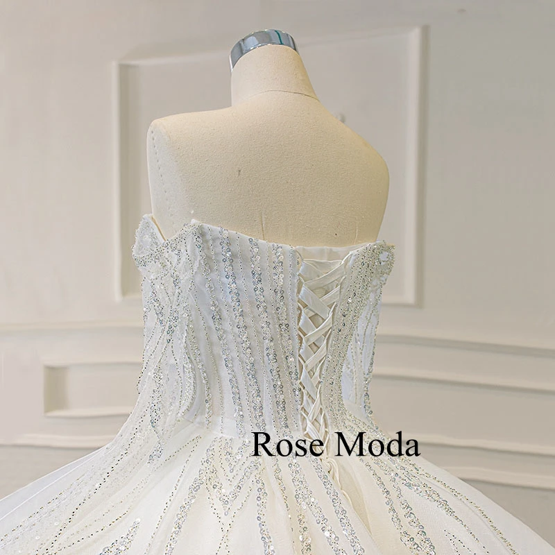 Rose Moda Luxury Long Sleeves Fully Beaded Princess Wedding Dress Lace Up Back Custom Make
Rose Moda Luxury Long Sleeves Fully Beaded Princess Wedding Dress Lace Up Back Custom Make