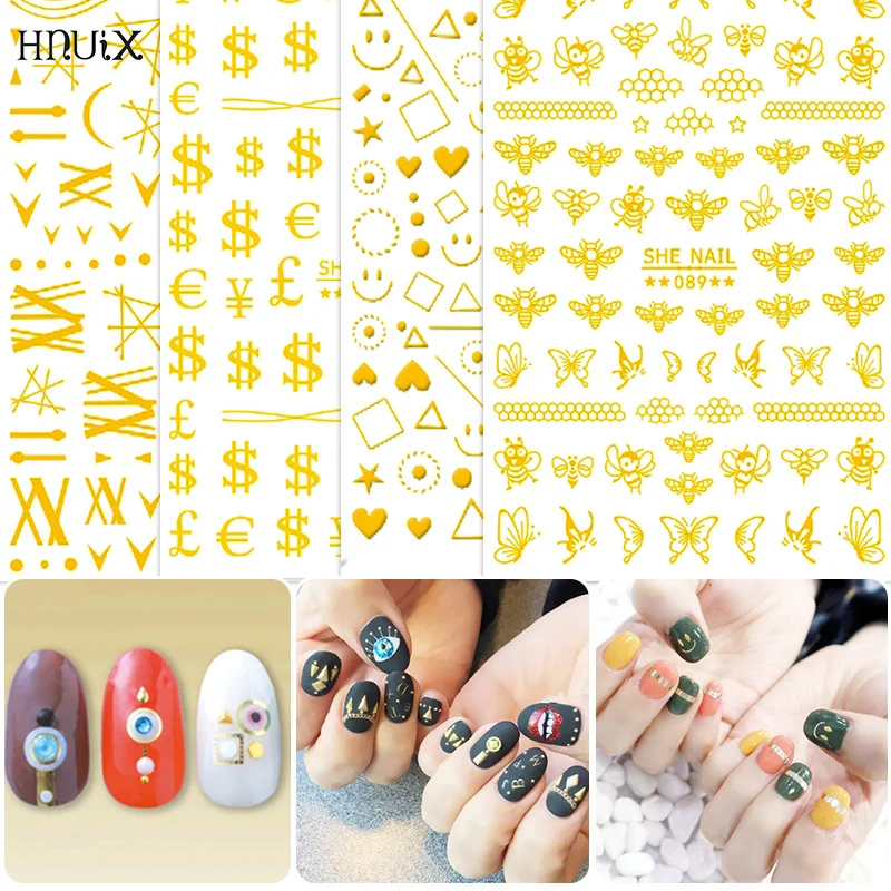 1 Pieces 3D Nail Stickers Golden Stars Moon 3D Triangle Square Self Adhesive Tips Nail Art Decorations Jewelry Decals
1 Pieces 3D Nail Stickers Golden Stars Moon 3D Triangle Square Self Adhesive Tips Nail Art Decorations Jewelry Decals