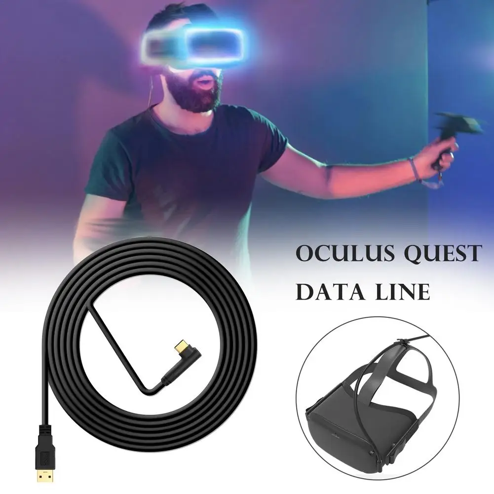 Аксессуары виртуальной реальности для Oculus Quest 2 Link VR гарнитура, линия передачи данных, кабель для зарядки USB 3.1 Type C кабель передачи данных USB-A ...
Аксессуары виртуальной реальности для Oculus Quest 2 Link VR гарнитура, линия передачи данных, кабель для зарядки USB 3.1 Type C кабель передачи данных USB-A ...