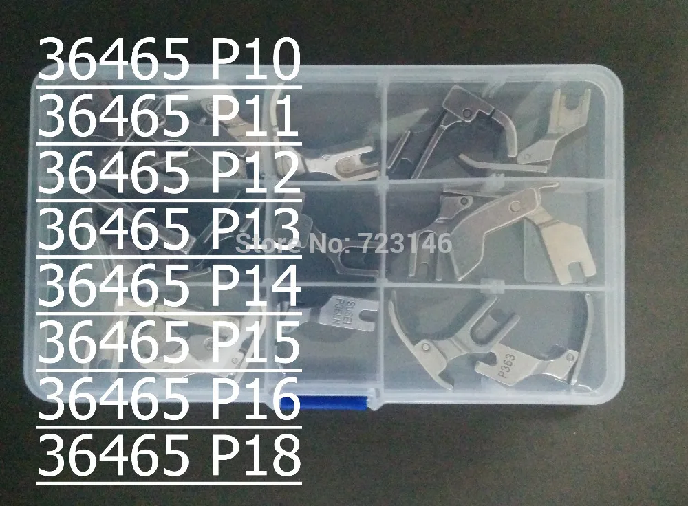 NO:12 SET FOOT 9 A LOT SPECIAL Presser Foot SPECIAL FEET for Industrial Sewing Machine Brother Juki Singer Siruba Toyota
NO:12 SET FOOT 9 A LOT SPECIAL Presser Foot SPECIAL FEET for Industrial Sewing Machine Brother Juki Singer Siruba Toyota