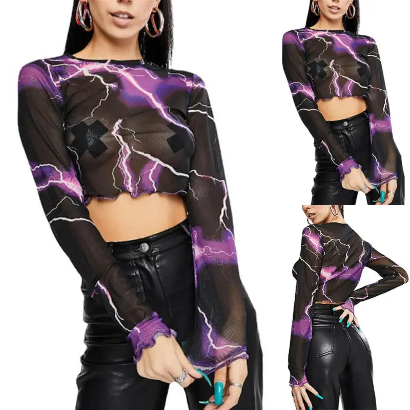 High Fashion Crops Tops Sexy Women Summer Autumn One Shoulder Club-wear Long Sleeve Sling Shirts Blouse Fashion Soft
High Fashion Crops Tops Sexy Women Summer Autumn One Shoulder Club-wear Long Sleeve Sling Shirts Blouse Fashion Soft