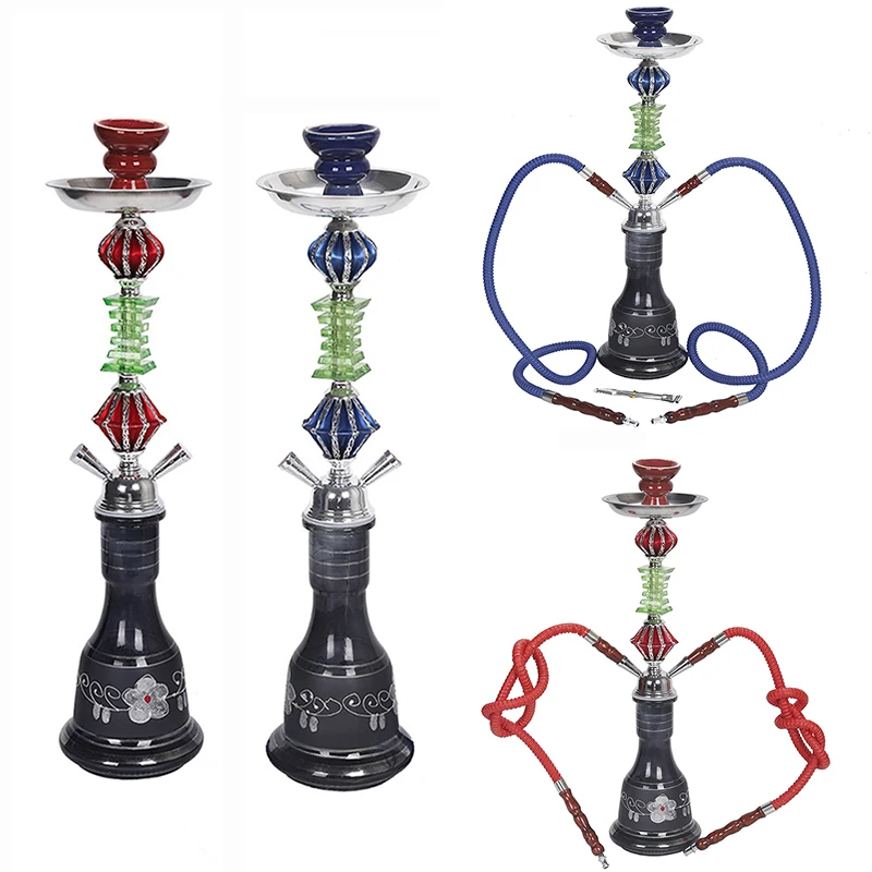 Arab Large Double Hose Glass Hookah Set Shisha Pipes Ceramic Bowl Hooka Sheesha Chicha Narguile Complete Accessories Party Gift
Arab Large Double Hose Glass Hookah Set Shisha Pipes Ceramic Bowl Hooka Sheesha Chicha Narguile Complete Accessories Party Gift
