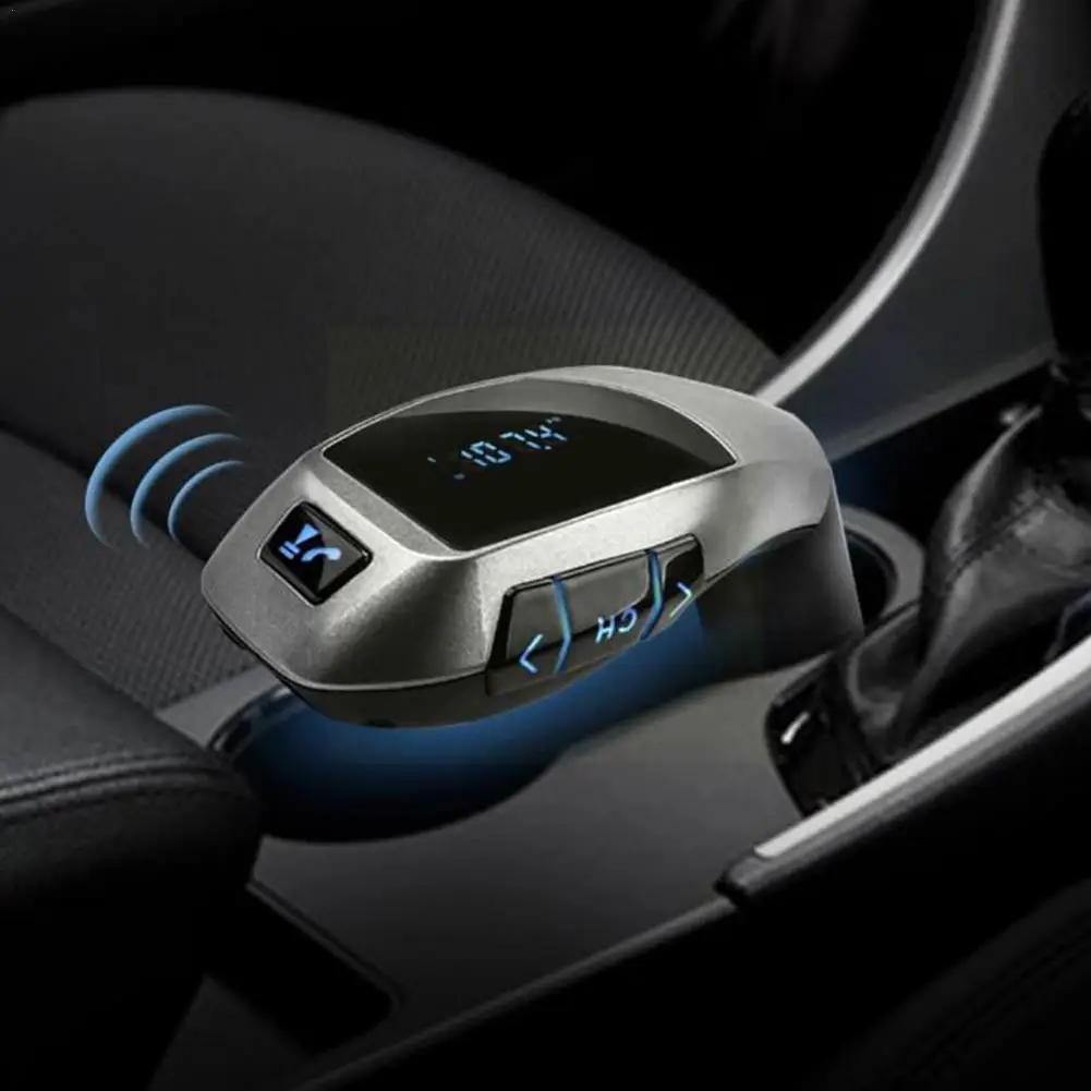 1pcs Fm Transmitter Mp3 Player Usb Handsfree Wireless Bluetooth Car Kit Radio Adapter Modulator Music Audio for Smartphone D5O9
1pcs Fm Transmitter Mp3 Player Usb Handsfree Wireless Bluetooth Car Kit Radio Adapter Modulator Music Audio for Smartphone D5O9
