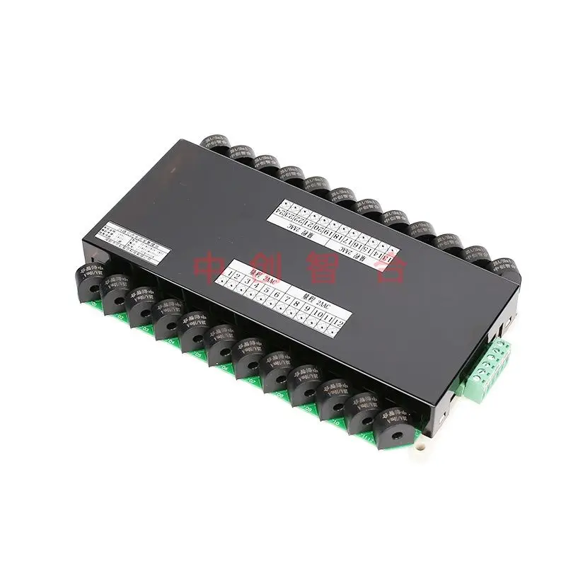 25A Multiplex true RMS AC current collector 24 channels Current transmitter hot wire detection
25A Multiplex true RMS AC current collector 24 channels Current transmitter hot wire detection