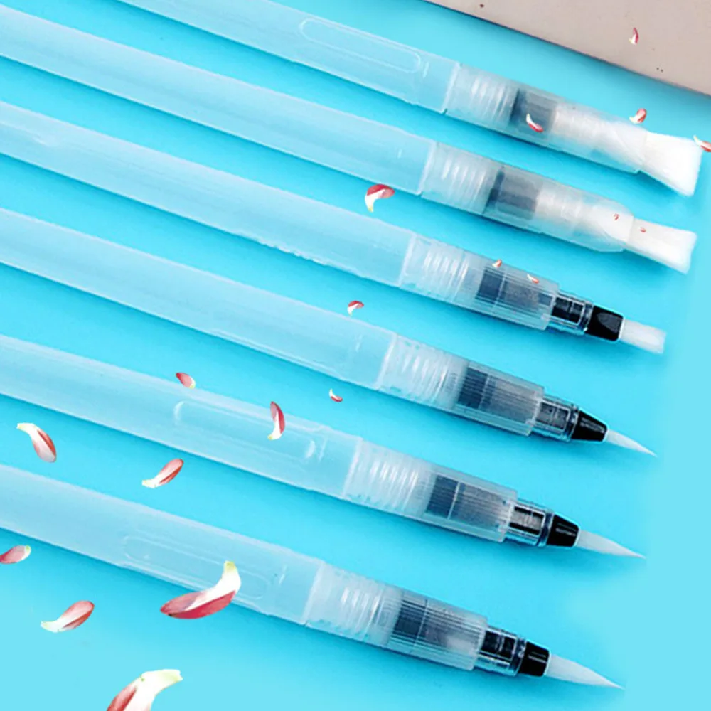 9pcs Watercolor Brush Pens Water Soluble Colored Pens Aqua Coloring Brush Painting Pens (120mm Tine Tip 155mm Tine Tip 190mm Fla
9pcs Watercolor Brush Pens Water Soluble Colored Pens Aqua Coloring Brush Painting Pens (120mm Tine Tip 155mm Tine Tip 190mm Fla