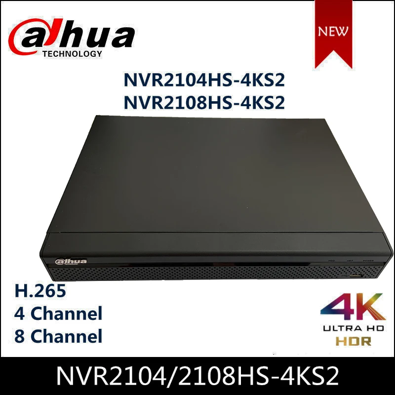 Dahua 4/8 Channel Compact 1U Lite 4K H.265 сетевой видеорегистратор NVR2104HS-4KS2 NVR2108HS-4KS2
Dahua 4/8 Channel Compact 1U Lite 4K H.265 сетевой видеорегистратор NVR2104HS-4KS2 NVR2108HS-4KS2
