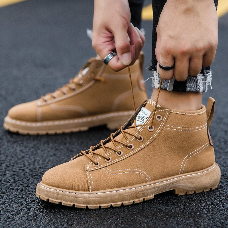 2021 Autumn Winter New Martin Boots for Man Comfortable Round Toe Lace-up Shallow Casual Shoes Breathable Anti-Odor for Daily
2021 Autumn Winter New Martin Boots for Man Comfortable Round Toe Lace-up Shallow Casual Shoes Breathable Anti-Odor for Daily