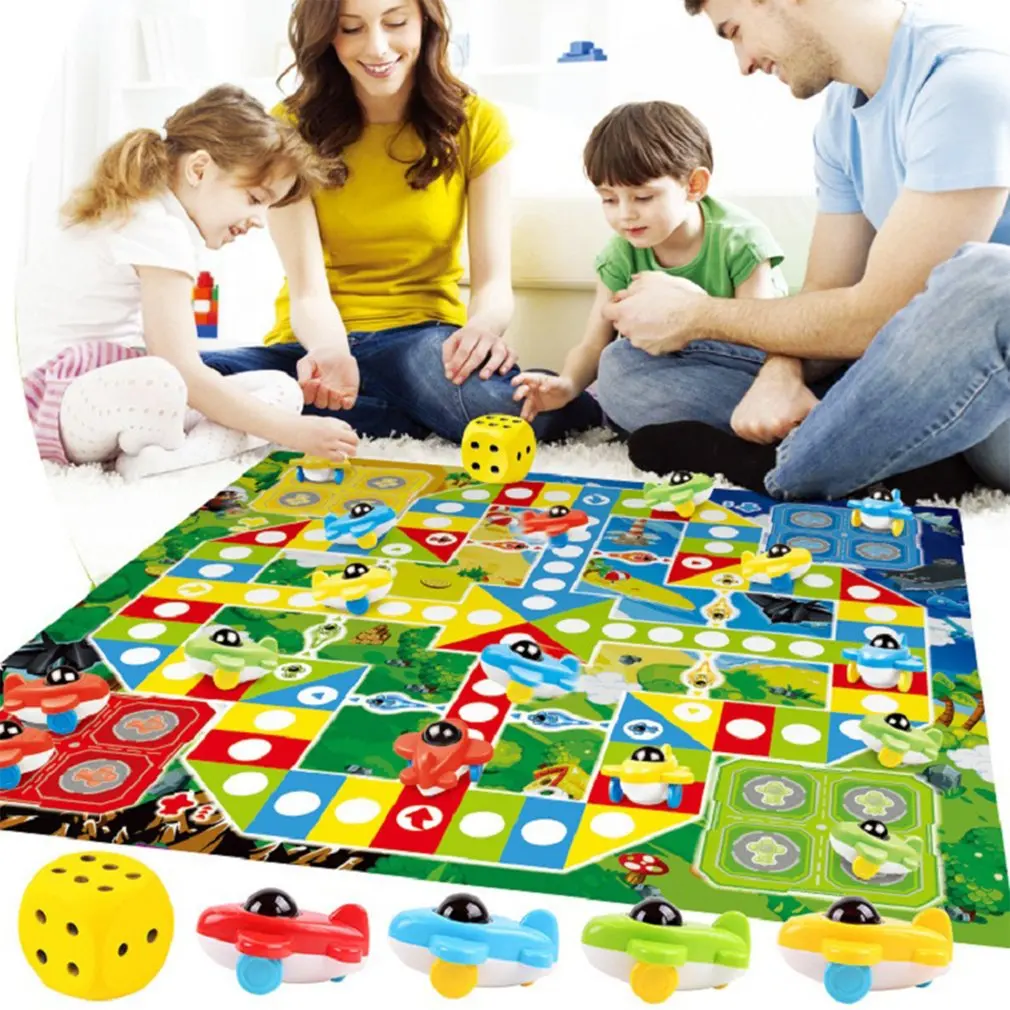 Flying Chess Carpet Safe Floor Mat Rug Kids Crawling Cushion Blanket Family Party Board Game For Parent-Child Game
Flying Chess Carpet Safe Floor Mat Rug Kids Crawling Cushion Blanket Family Party Board Game For Parent-Child Game