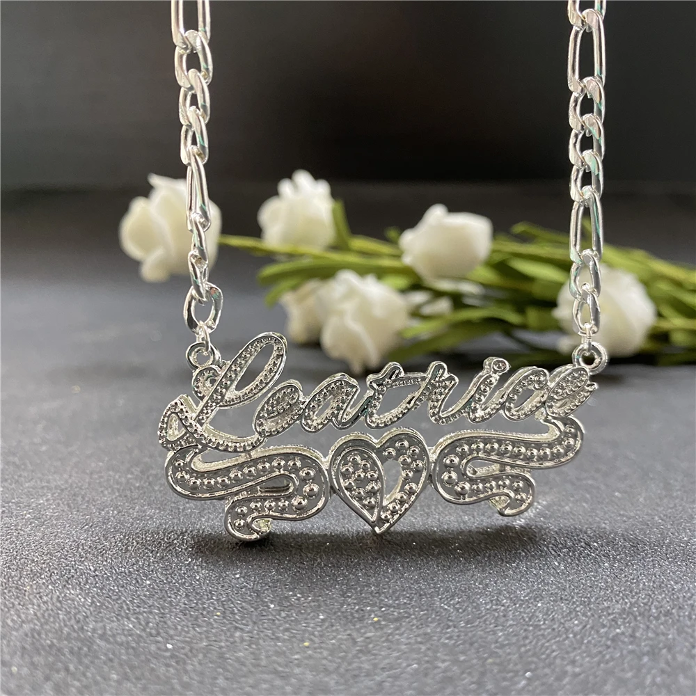 Custom Name Necklace Personality Stainless Steel Gold Choker Nameplate Pendant Necklace Jewelry Wedding Gifts
Custom Name Necklace Personality Stainless Steel Gold Choker Nameplate Pendant Necklace Jewelry Wedding Gifts