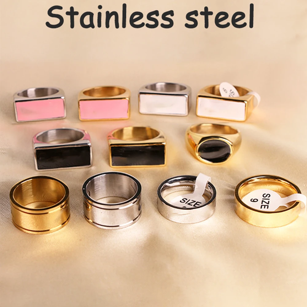 Logo Ring New Hip-Hop Men And Women Titanium Steel Personality Simple Four-Color Hook Street Style Titanium Steel Ring Wholesale
Logo Ring New Hip-Hop Men And Women Titanium Steel Personality Simple Four-Color Hook Street Style Titanium Steel Ring Wholesale