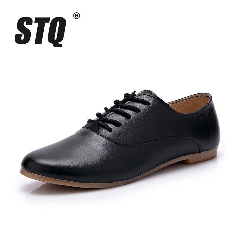 STQ/Женская обувь на плоской подошве Женская черного цвета Сезон весна 2020 года
