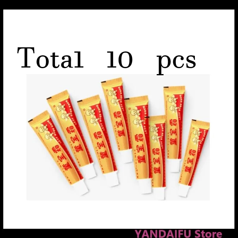 10pieceYIGANERJING Children Cream Dermatitis Eczema Pruritus Ointment For baby Natural Ingredient Body Cream Skin care
10pieceYIGANERJING Children Cream Dermatitis Eczema Pruritus Ointment For baby Natural Ingredient Body Cream Skin care