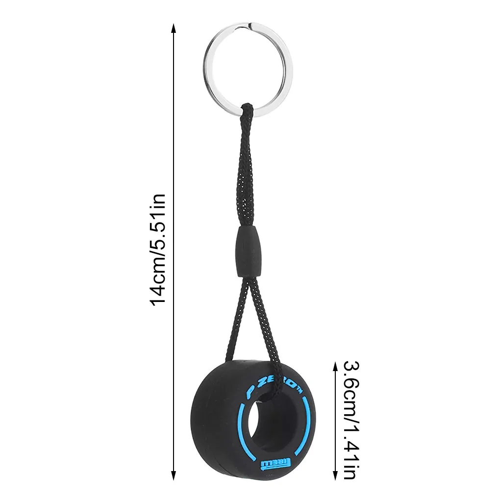 Key Chain Tire Pendant Ornament Key Ring PVC Hanging Decoration Car Bag Clothes Keychain
Key Chain Tire Pendant Ornament Key Ring PVC Hanging Decoration Car Bag Clothes Keychain