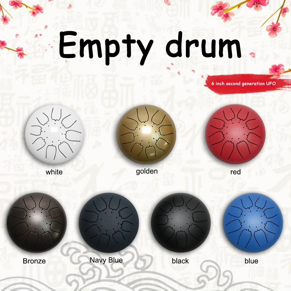 8 Tune Tongue Drum 6 Inch Steel Tongue Drum Kits With Drumstick Finger Cots Drum Bag Drumstick Stand Instruments Accessories
8 Tune Tongue Drum 6 Inch Steel Tongue Drum Kits With Drumstick Finger Cots Drum Bag Drumstick Stand Instruments Accessories