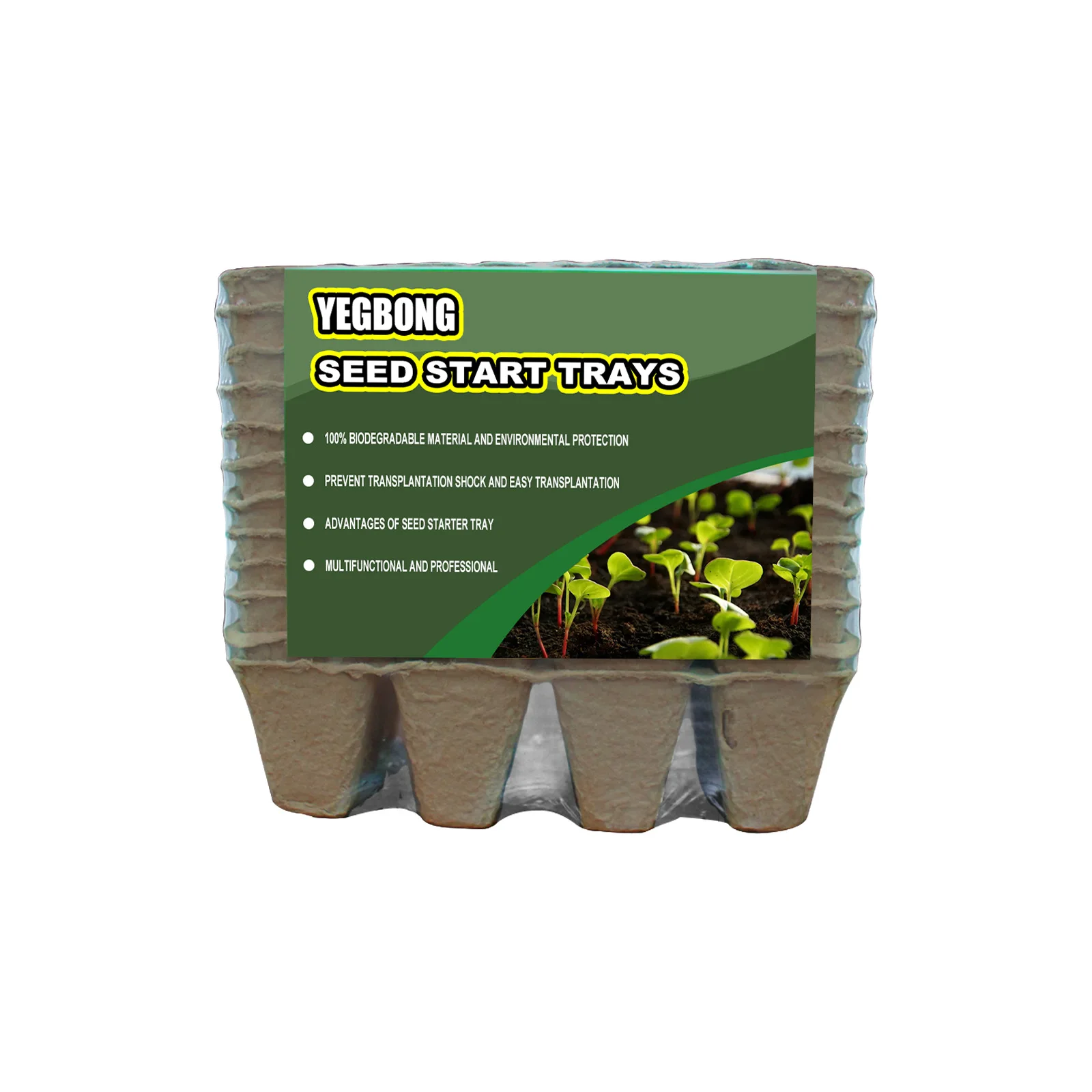 Useful Pulp Seedling Cup Single Grid Paper Flower Pot Seedling Flower Pot 12 Grid Seedling Cup Degradable Flower Tray
Useful Pulp Seedling Cup Single Grid Paper Flower Pot Seedling Flower Pot 12 Grid Seedling Cup Degradable Flower Tray