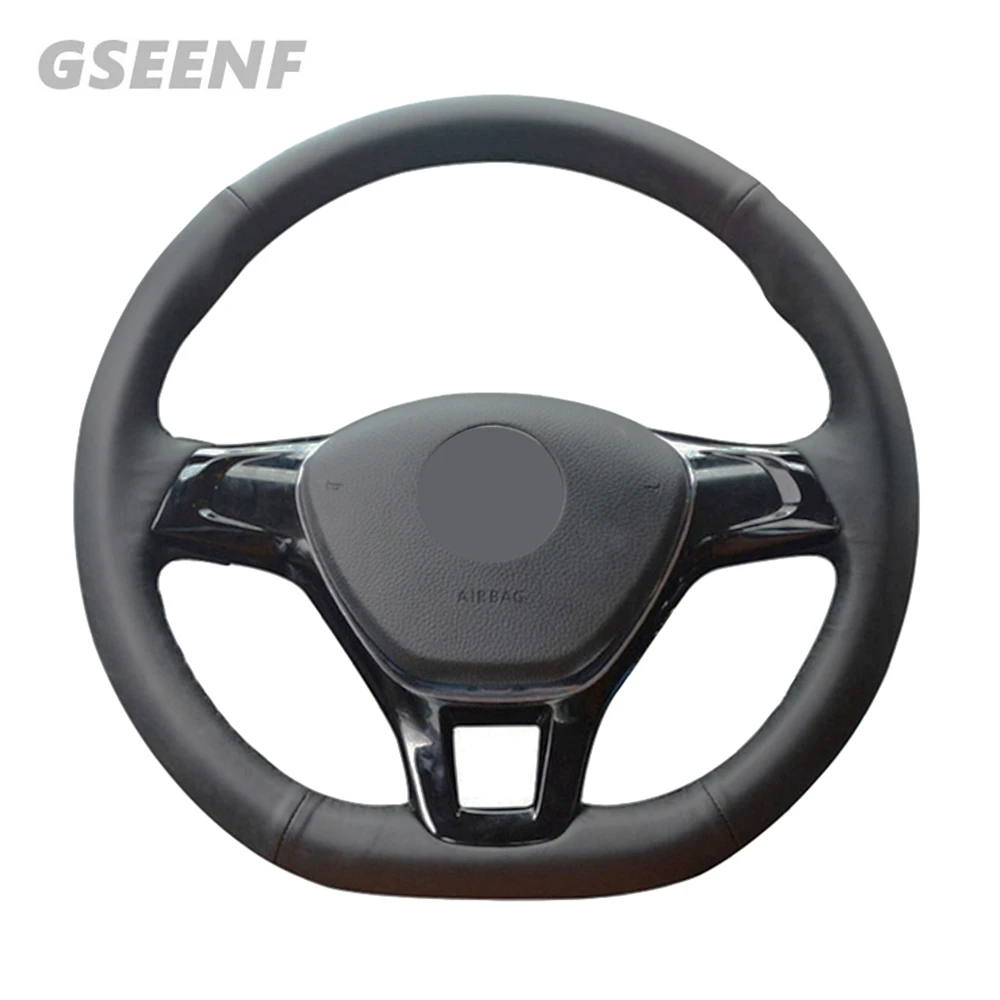 Car Steering Wheel Cover For Volkswagen VW Golf 7 Mk7 New Polo Passat B8 Tiguan Sharan Jetta Black DIY Artificial Leather
Car Steering Wheel Cover For Volkswagen VW Golf 7 Mk7 New Polo Passat B8 Tiguan Sharan Jetta Black DIY Artificial Leather