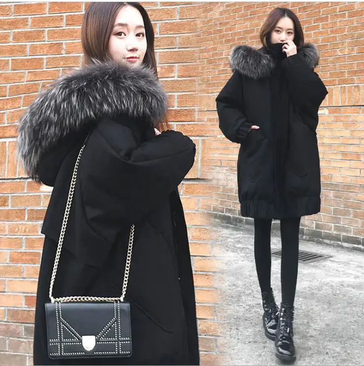 Fashion Winter Women' Coats Cotton padded clothes with big wool collar Blace Colour Large Size 4XL Very Warm Women Coat.
Fashion Winter Women' Coats Cotton padded clothes with big wool collar Blace Colour Large Size 4XL Very Warm Women Coat.