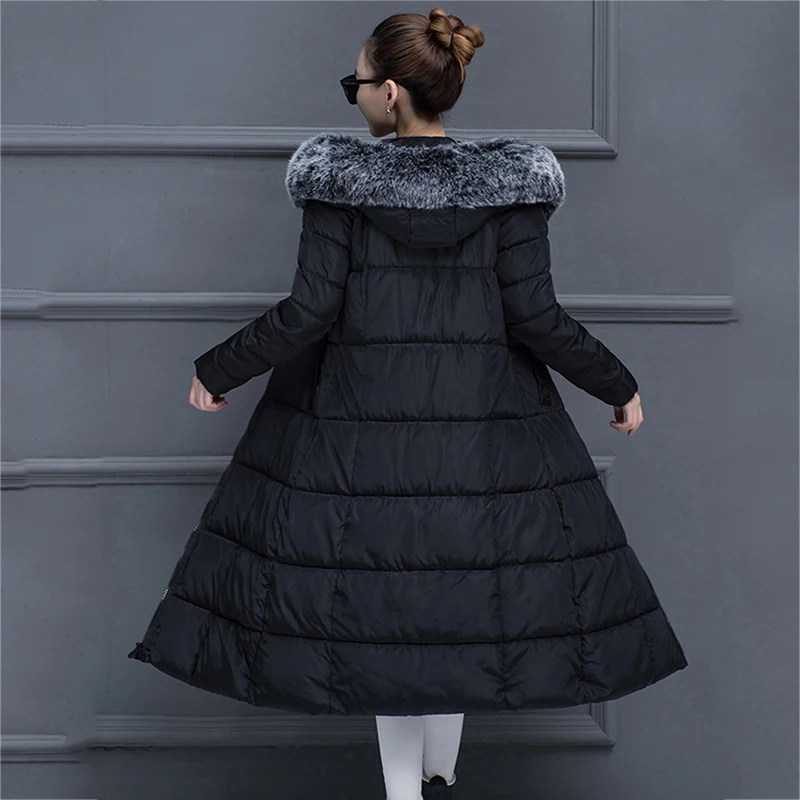 new design Winter Jacket With Fur collar Warm Hooded Female Women Winter Coat Long Parka Women new Outwear women down coat
new design Winter Jacket With Fur collar Warm Hooded Female Women Winter Coat Long Parka Women new Outwear women down coat