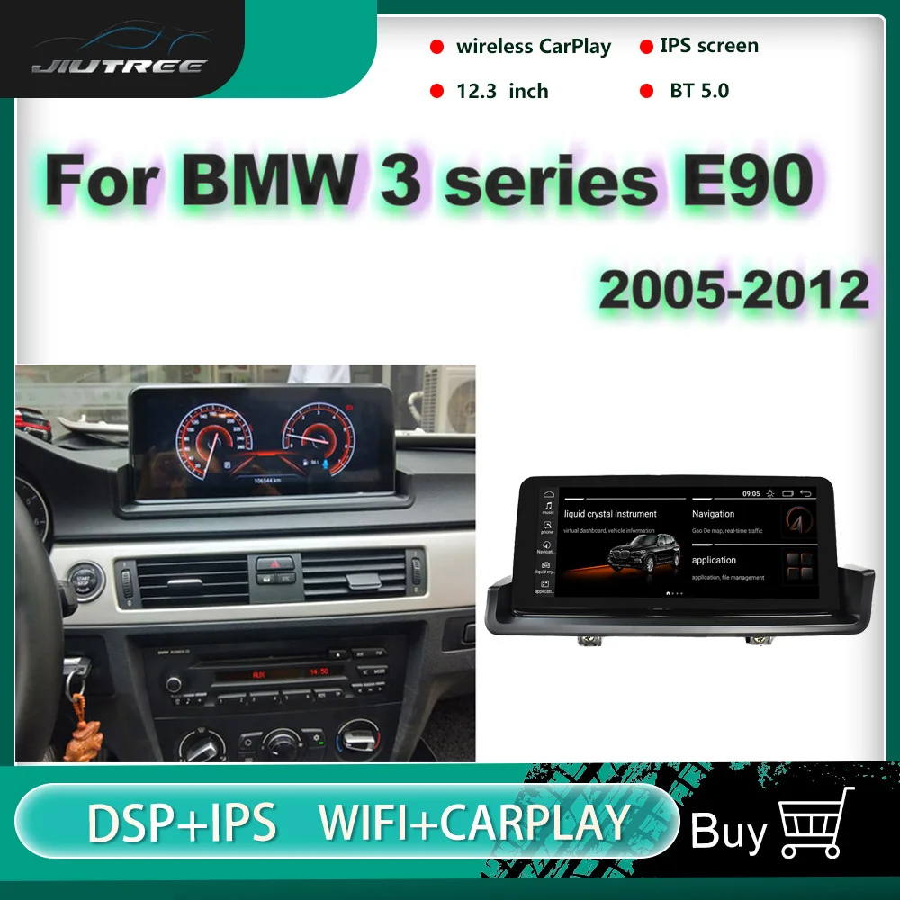 Автомагнитола 2 Din, Android 10, для BMW 3 серии E90 2005-2012, GPS-навигатор, мультимедийный плеер, автомобильный видеостереоприемник, головное устройство
Автомагнитола 2 Din, Android 10, для BMW 3 серии E90 2005-2012, GPS-навигатор, мультимедийный плеер, автомобильный видеостереоприемник, головное устройство