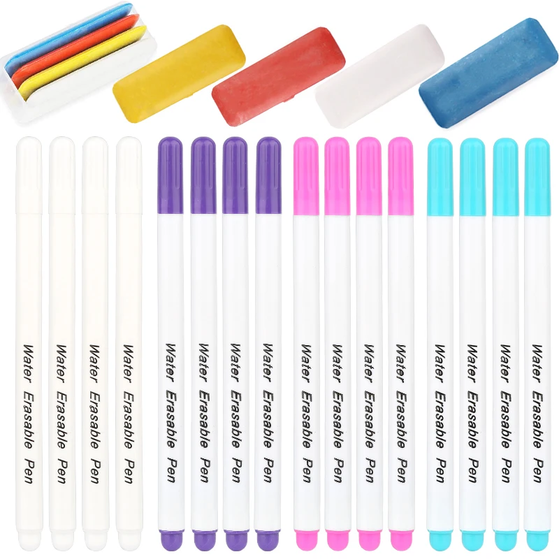 Nonvor Fabric Marker Pen Pattern Sewing Tools Erasable Fabric Tailors Chalk Water Marker Pen Needlework Sewing Accessories DIY
Nonvor Fabric Marker Pen Pattern Sewing Tools Erasable Fabric Tailors Chalk Water Marker Pen Needlework Sewing Accessories DIY