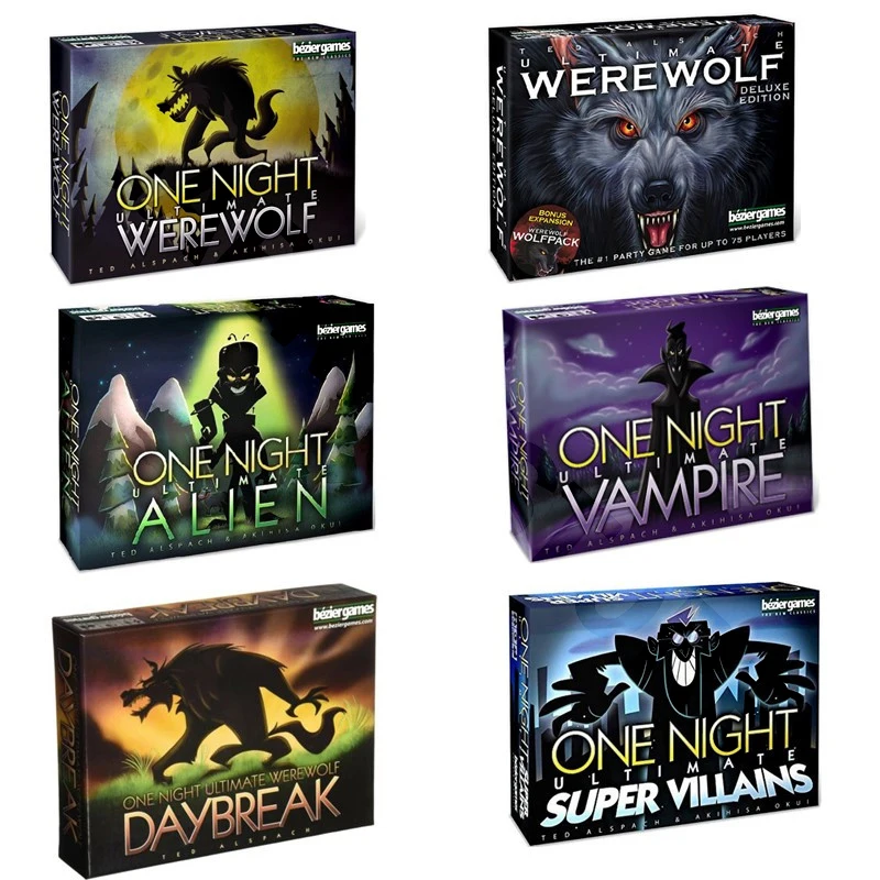 Беспроводные настольные игры One Night Ultimate Werewolf & Super villans, быстрый игровой процесс для создания команд и семейных вечеринок
Беспроводные настольные игры One Night Ultimate Werewolf & Super villans, быстрый игровой процесс для создания команд и семейных вечеринок