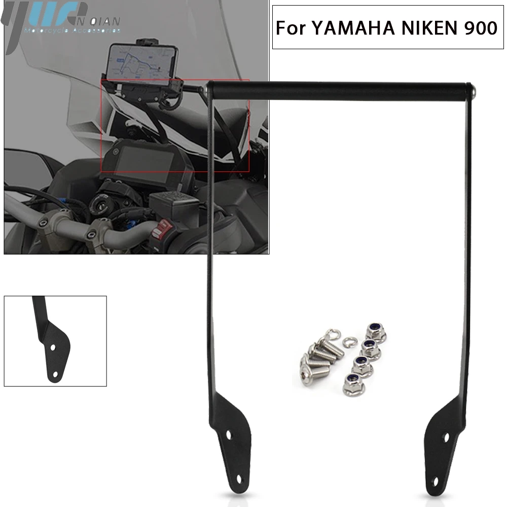 NIKEN900 Motorcycle Accessories Extension GPS navigation bracket Supporter Holder For YAMAHA NIKEN 900 niken 900 2019 2020 2021 
NIKEN900 Motorcycle Accessories Extension GPS navigation bracket Supporter Holder For YAMAHA NIKEN 900 niken 900 2019 2020 2021