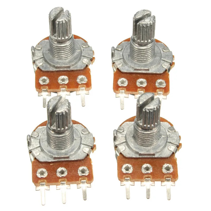 5pcs/lot 20K ohm WH148 B20K 3pin Linear Potentiometer 15mm Shaft With Nuts And Washers Hot
5pcs/lot 20K ohm WH148 B20K 3pin Linear Potentiometer 15mm Shaft With Nuts And Washers Hot