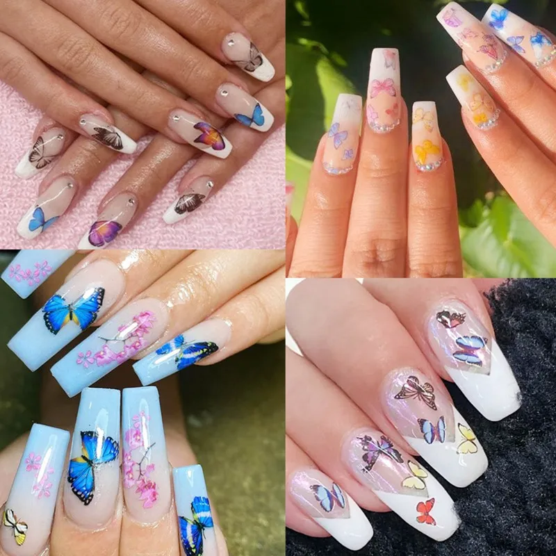 Nail Art Stickers Ins Net Red Classic Size Color Butterfly Nail Adhesive Stickers Color 3d Stickers
Nail Art Stickers Ins Net Red Classic Size Color Butterfly Nail Adhesive Stickers Color 3d Stickers