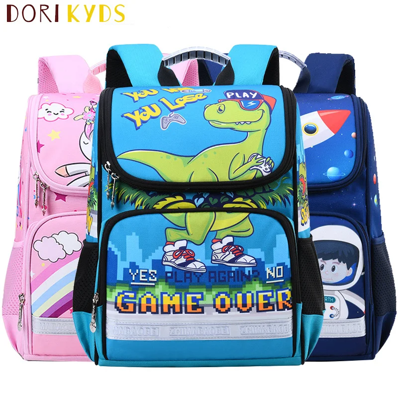 DORIKYDS Fashion Cartoon Dinosaur Children Schoolbag Knapsack Kids Satchel Space School Bags Mochila Escolar
DORIKYDS Fashion Cartoon Dinosaur Children Schoolbag Knapsack Kids Satchel Space School Bags Mochila Escolar