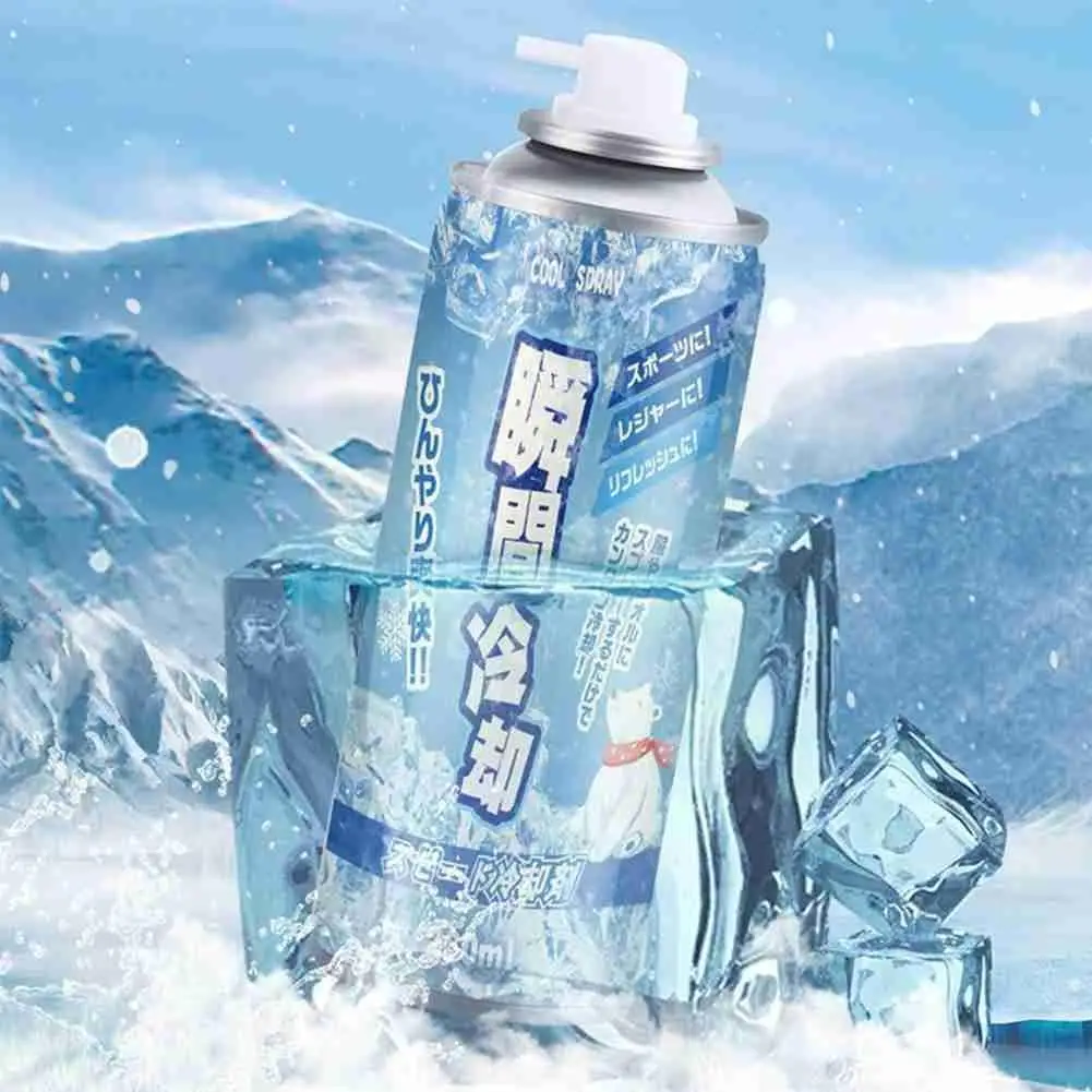 260ml Instant Cooling Spray Automotive Refrigerant Vehicle Rapid Summer Agent Spray Car Agent Cooling Cooling M6H7
260ml Instant Cooling Spray Automotive Refrigerant Vehicle Rapid Summer Agent Spray Car Agent Cooling Cooling M6H7