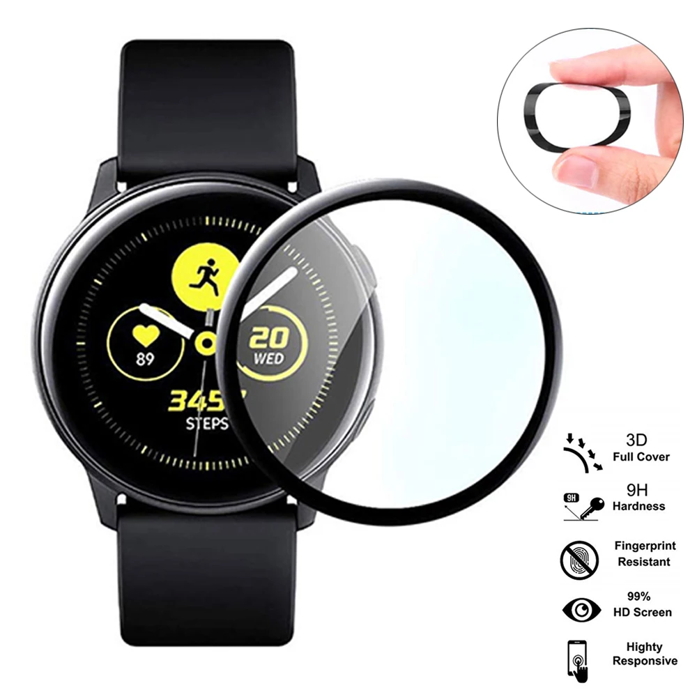 Мягкая защитная пленка для Samsung Galaxy Watch Active 2 40 мм 44 мм, 3D изогнутый Полноэкранный протектор экрана, не стекло, 2 шт.
Мягкая защитная пленка для Samsung Galaxy Watch Active 2 40 мм 44 мм, 3D изогнутый Полноэкранный протектор экрана, не стекло, 2 шт.