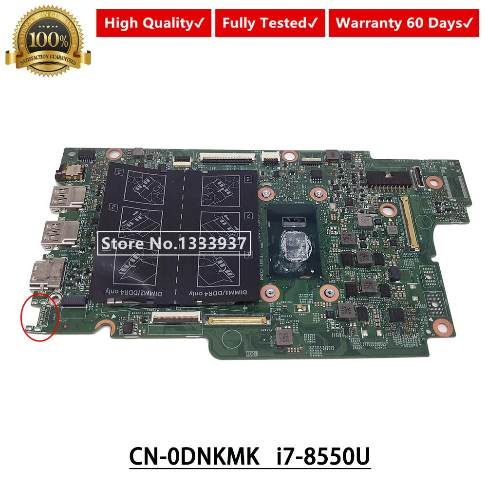 Mainboard SR3LC i7-8550U FOR DELL Inspiron 15 5579 13 5379 Laptop motherboard 0DNKMK DNKMK CN-0DNKMK
Mainboard SR3LC i7-8550U FOR DELL Inspiron 15 5579 13 5379 Laptop motherboard 0DNKMK DNKMK CN-0DNKMK