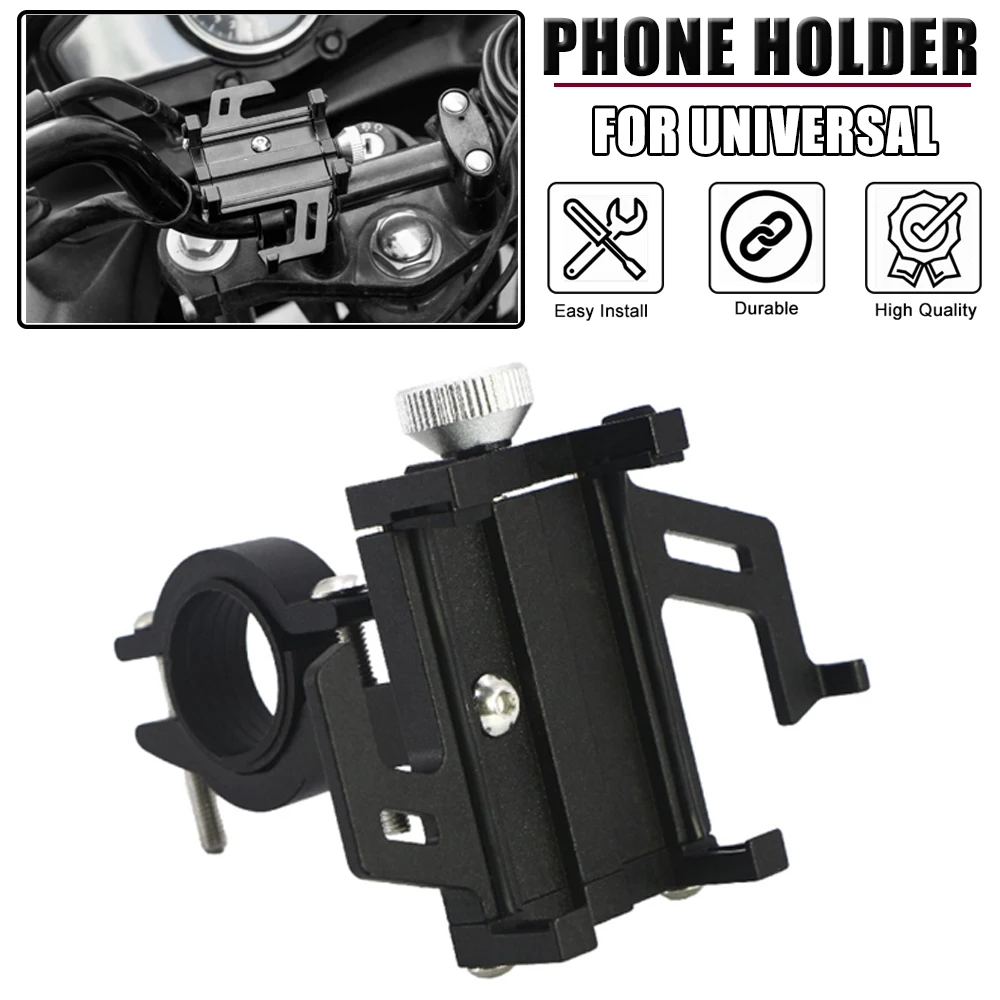 Aluminum Alloy Mobile Phone Bracket Holder For MTB Road Bike Electric Scooter Motorcycle For Yamaha For BMW R1250GS G310 GS R 9T
Aluminum Alloy Mobile Phone Bracket Holder For MTB Road Bike Electric Scooter Motorcycle For Yamaha For BMW R1250GS G310 GS R 9T