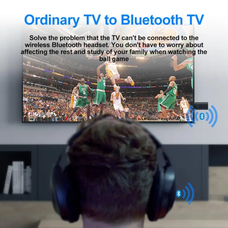 USB Bluetooth-совместимый трансмиттер 5 2 приемник Transmiss Audio 1 на ТВ компьютера для PS4/5