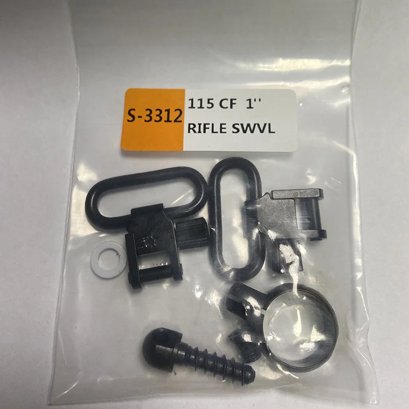 115 CF 1" Lever Action Rifle Sling Mounting Kit Winchester Marlin Mossberg Full Hunting Accessories S-3312
115 CF 1" Lever Action Rifle Sling Mounting Kit Winchester Marlin Mossberg Full Hunting Accessories S-3312