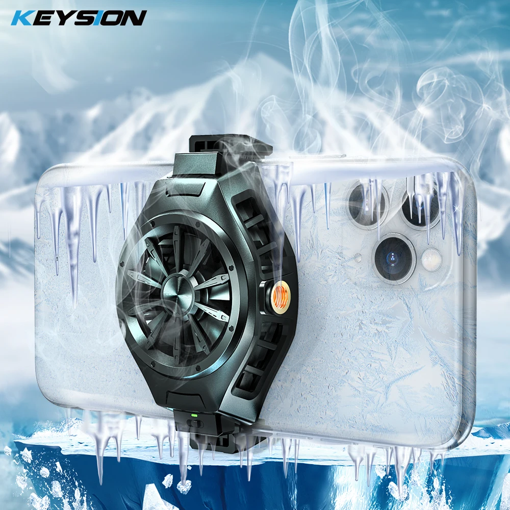 KEYSION Mobile Phone Cooler Semiconductor Cooling Fan for iPhone Huawei Samsung Xiaomi OPPO Phone Radiator PUBG Gaming Heat Sink
KEYSION Mobile Phone Cooler Semiconductor Cooling Fan for iPhone Huawei Samsung Xiaomi OPPO Phone Radiator PUBG Gaming Heat Sink