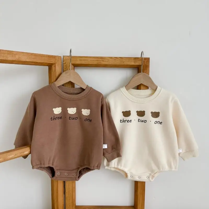Teenmiro Winter Children Brushed Pullover Overalls Toddler Girl Thick Bear Rompers Infant Jumpsuit Warm Newborn Baby Boy Clothes
Teenmiro Winter Children Brushed Pullover Overalls Toddler Girl Thick Bear Rompers Infant Jumpsuit Warm Newborn Baby Boy Clothes