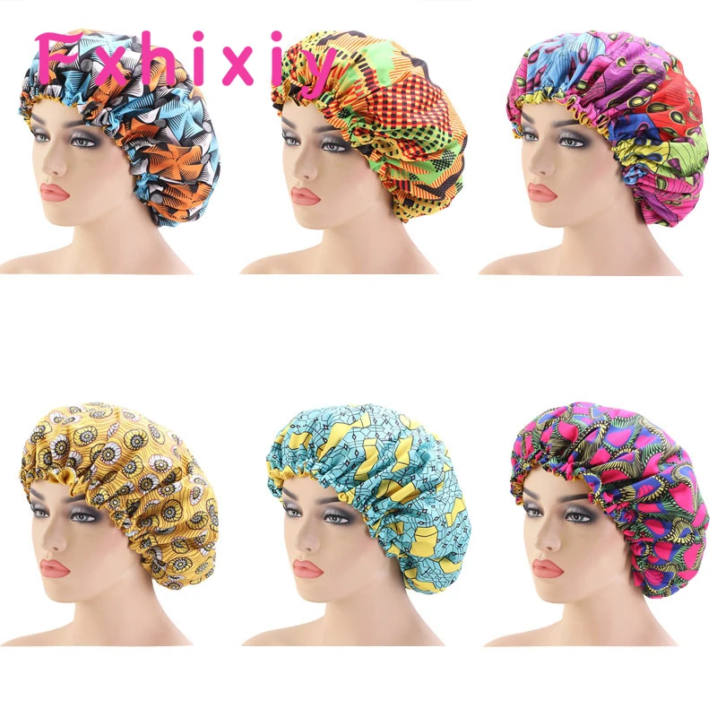 New Women Extra Large Sleep Cap African Print Hair Bonnet Satin Lined Cap Night Sleep Turban Hat Ladies Headwear
New Women Extra Large Sleep Cap African Print Hair Bonnet Satin Lined Cap Night Sleep Turban Hat Ladies Headwear