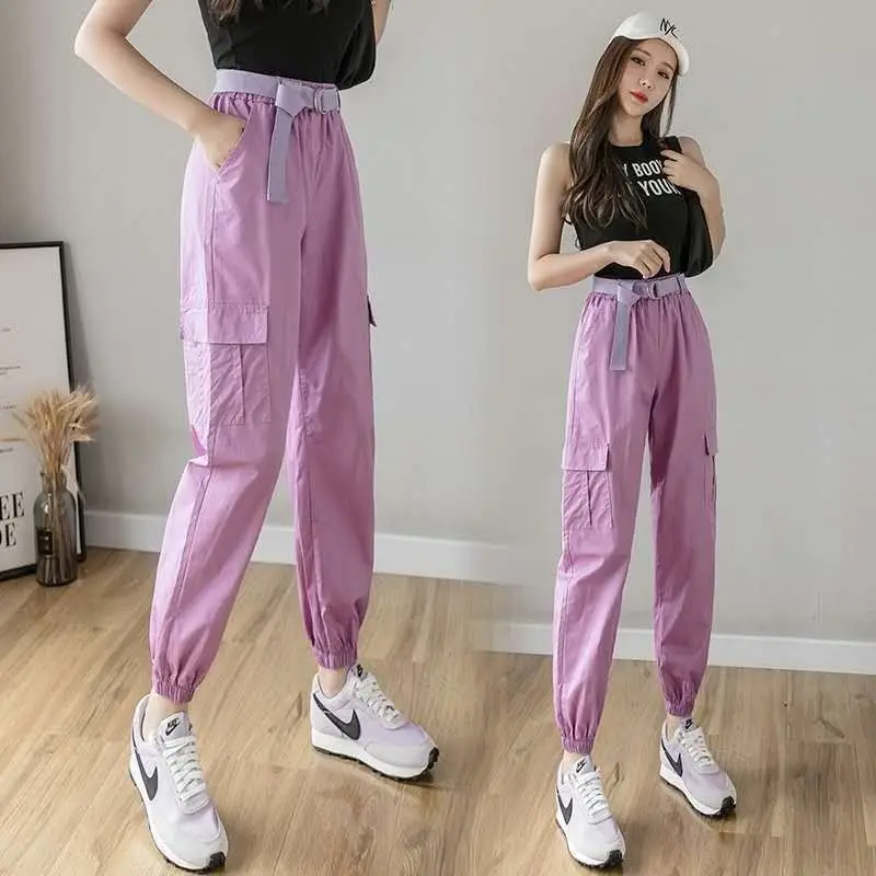 Ankle Banded Working Pants Women's 2021 Summer New Women's Korean-Style Loose Casual Pants High Waist Harem Pants
Ankle Banded Working Pants Women's 2021 Summer New Women's Korean-Style Loose Casual Pants High Waist Harem Pants