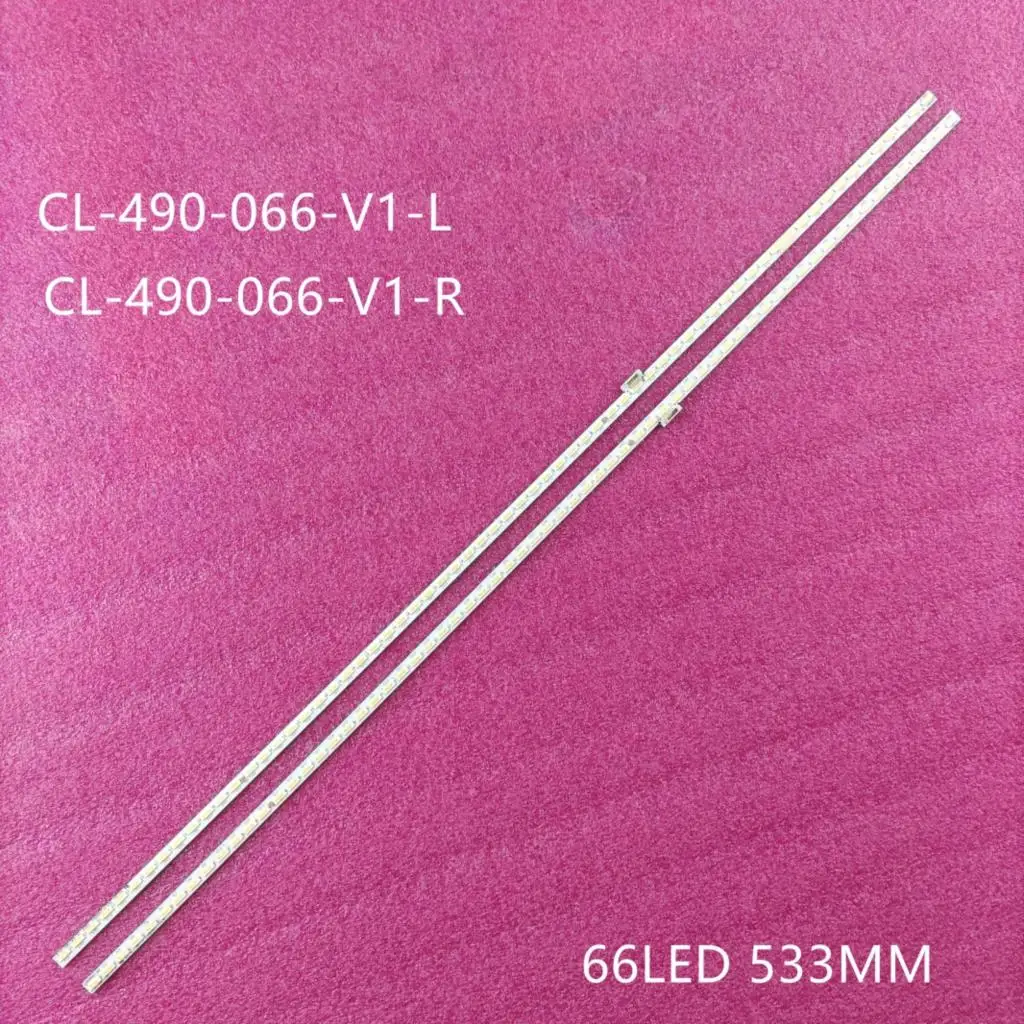 Для 49pus7101 LK 10024664-A0 11800820-A0 CL-490-066-V1-R 11800819-A0 CL-490-066-V1-L 66LED 533 мм 100% новый левые и правые
Для 49pus7101 LK 10024664-A0 11800820-A0 CL-490-066-V1-R 11800819-A0 CL-490-066-V1-L 66LED 533 мм 100% новый левые и правые