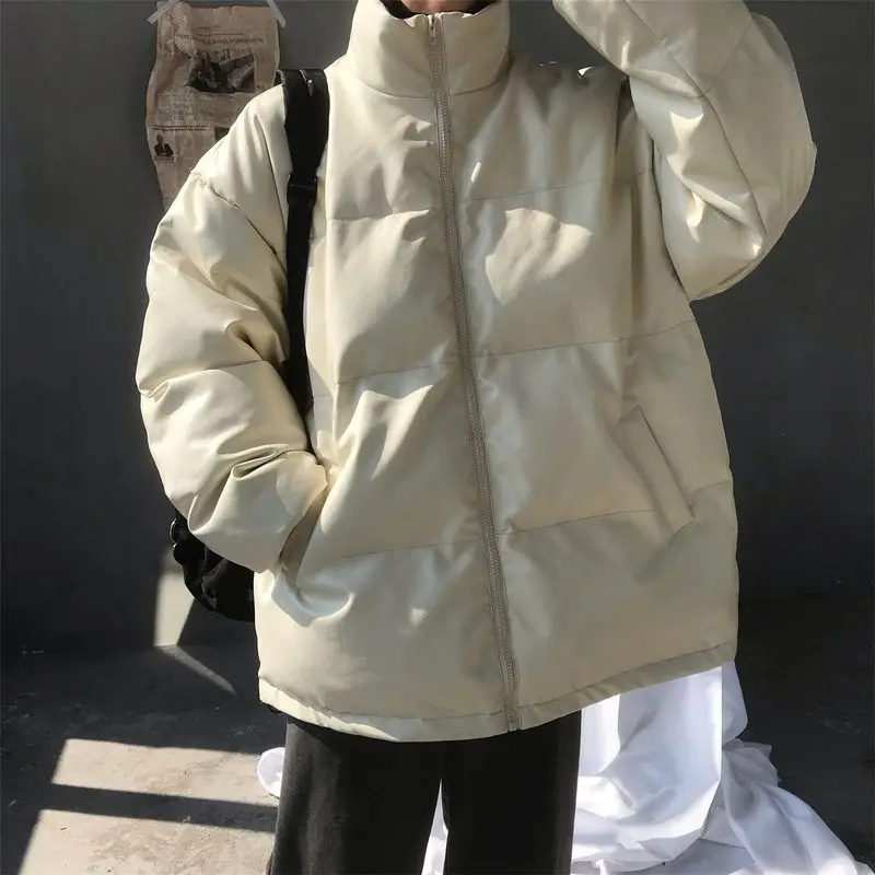 Куртка мужская зимняя хлопковая с воротником-стойкой, модная утепленная теплая одежда свободного покроя в Корейском стиле для студентов
Куртка мужская зимняя хлопковая с воротником-стойкой, модная утепленная теплая одежда свободного покроя в Корейском стиле для студентов