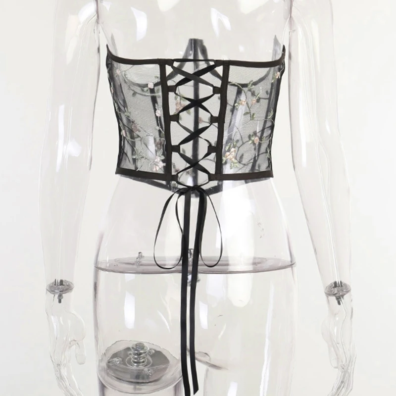 E15E Europe American Style Corset Top Women's Summer Slimming Waist Lace Up Bustiers Curve Shaper Modeling for streetwear
E15E Europe American Style Corset Top Women's Summer Slimming Waist Lace Up Bustiers Curve Shaper Modeling for streetwear