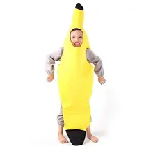 Novelty Men Women Adult Children Carnival Funny Character Party Bar Stage Banana Costume Dance Suit Top Fantasia Clothing