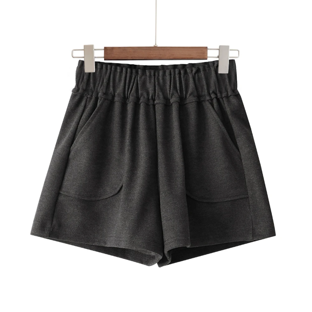Women Casual Loose High Waist Shorts Autumn Winter Shorts With Side Pockets Short Pants Straight Booty Shorts Pockets #40
Women Casual Loose High Waist Shorts Autumn Winter Shorts With Side Pockets Short Pants Straight Booty Shorts Pockets #40