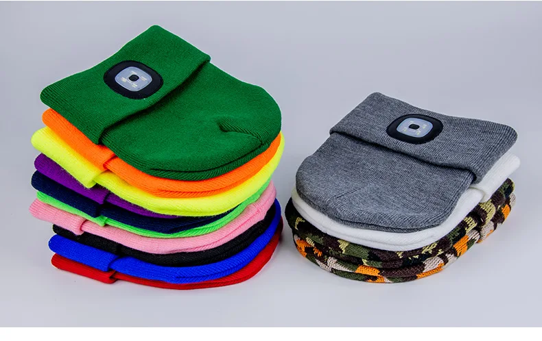 New Handsfree Music Headphone Winter Beanie Hat Wireless Bluetooth V5.0 Smart Cap Headphone Headset With 4 LED Light
New Handsfree Music Headphone Winter Beanie Hat Wireless Bluetooth V5.0 Smart Cap Headphone Headset With 4 LED Light